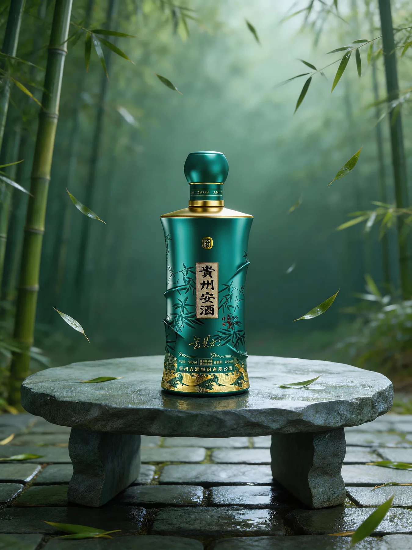 贵州安酒竹林场景